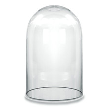 Case of 4 - Glass Cloche Display Dome, H-14" D-8"