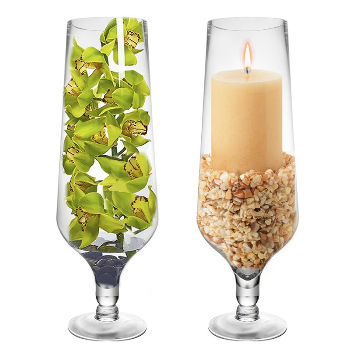 Short stem champagne deals flutes