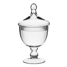 Case of 12 - Glass Candy Buffet Apothecary Jar, H:9.5" D-4.75"