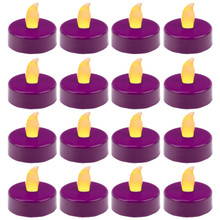 Case of 720 - Flameless Fuchsia 1.5 inch LED Tealight Candles