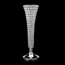 Crystal Trumpet Vase For Flowers 23"