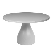 Olive Round Cake Stand 12" - Silver