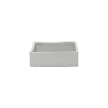 White Low Square Block - 10"X4"- Case of 6