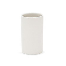 White Ceramic Cylinder - 4" x 8" - Case of 6