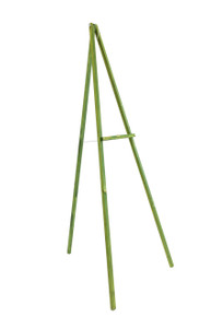 Wooden Floral Easel, Green Stained Wood - 72"- Case of 12
