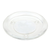 Glass Pillar Candle Plate - 4" - Case of 24