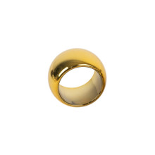 Case of 48 Shiny Metallic Gold Acrylic Napkin Rings