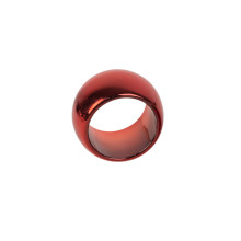 Case of 48 Shiny Metallic Red Acrylic Napkin Rings