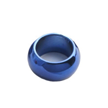 Case of 48 Shiny Metallic Navy Blue Acrylic Napkin Rings