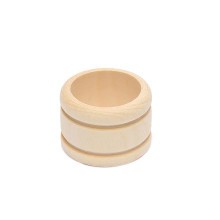 Case of 48 Eco Friendly Natural Wooden Napkin Holder Rings