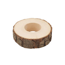 Case of 48 Rustic Natural Birch Wood Farmhouse Napkin Rings, Boho Napkin Holder Wood Slices - 3"