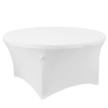 Case of 12 Spandex Round Table Cover 72"