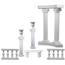 11 Piece Scamozzi Prop Decor Pedestal Set