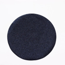 Case of 48 Navy Blue Sparkle Placemats, Non Slip Decorative Round Glitter Table Mat - 13"