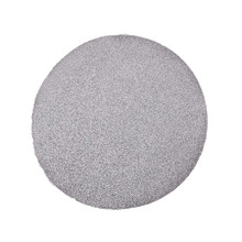 Case of 48 Silver Sparkle Placemats, Non Slip Decorative Round Glitter Table Mat - 13"