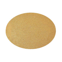 Case of 48 Champagne Sparkle Placemats, Non Slip Decorative Oval Glitter Table Mat - 12" X 16.5"