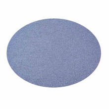 Case of 48 Dusty Blue Sparkle Placemats, Non Slip Decorative Oval Glitter Table Mat - 12" X 16.5"