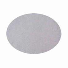 Case of 48 Silver Sparkle Placemats, Non Slip Decorative Oval Glitter Table Mat - 12" X 16.5"