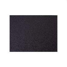 Case of 48 Black Sparkle Placemats, Non Slip Decorative Rectangle Glitter Table Mat - 12" X 16"