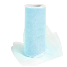 Case of 24 Tulle Roll 6" x 200yds - Blue