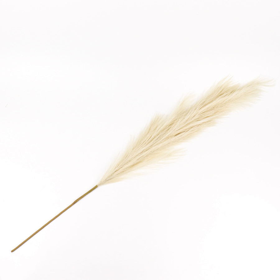 Case of 9 Stems | 44" Cream Artificial Pampas Grass Plant Sprays, Faux  Branches Vase Flower Arrangement - EventsWholesale.com