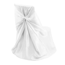 Case of 12 Universal Satin Chair Cover - 44" x 46"