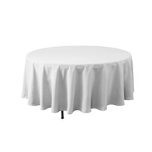 Case of 12 Value Round Polyester Table Cover - 108"