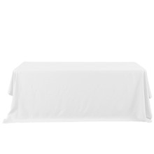 Case of 12 Value Rectangle Polyester Table Cover 90" x 132"