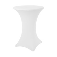 Case of 12 Spandex Cocktail Table Cover - 24" - 36" x 42"
