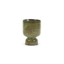 Medium Brown Speckled Riser Cup - 4.8" W X 6" H - 16 Pieces