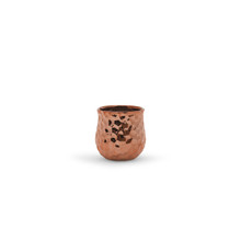 Unique Textured Rose Gold Pot - 4.3" - 24 Pieces