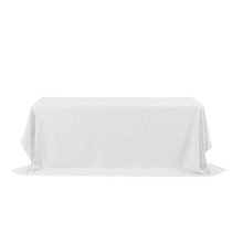 Case of 12 - Rectangle Polyester Table Cover 90" x 156"