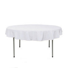 Seamless Polyester Round Tablecloth - 70"