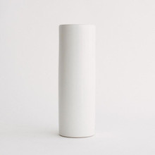 White Cylinder Ceramic - 5" X 12" - 6 Pieces