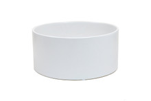 White Cylinder Ceramic - 11" X 5" - 4 Pieces