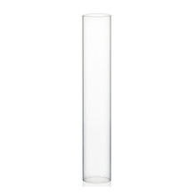 Clear Hurricane Candle Shade Chimney Tube [No Bottom] - 4" X 24" - 12 Pieces