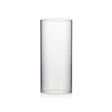 Clear Hurricane Candle Shade Chimney Tube [No Bottom] - 6" X 14" - 6 Pieces