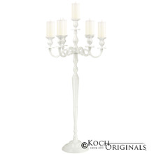 Hierarchy Candelabra - 40'' - 5 light in White