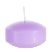 2" Floating Disc Candles - Lavender - 24 Pieces