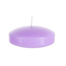 3" Floating Disc Candles - Lavender  - 24 Pieces