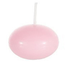 1.5" Floating Candles - Pink - 48 Pieces
