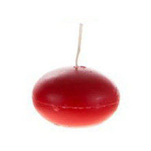 1.5" Floating Candles - Red - 48 Pieces