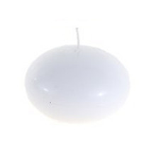 1.5" Floating Candles - White  - 48 Pieces