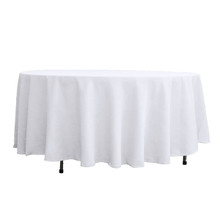 Seamless Polyester Round Tablecloth - 108" 