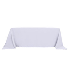 Seamless Polyester Rectangular Tablecloth - 90"x132" 