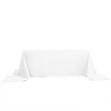 Seamless Polyester Rectangular Tablecloth - 90" x 156"