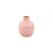 Case of 8 5.8" Ceramic Bud Vase, Pink