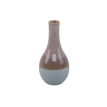 Case of 6 9" Ceramic Two-Tone Vase