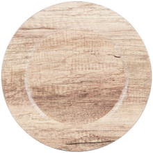 Case of 24 Poplar Ash Charger Plate 13"