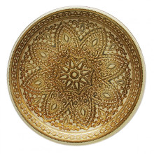 Case of 12 Divine Charger Plate - Gold 13" D